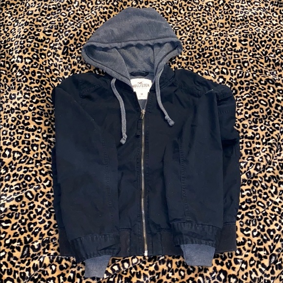 Utility Sweatshirt Bomber Jacket - Picture 1 of 7